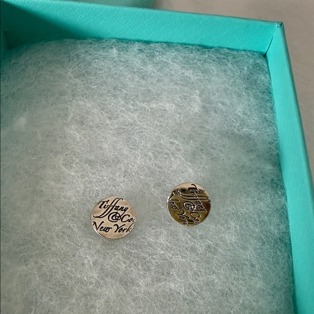 Tiffany & Co. Disc Stud Earrings